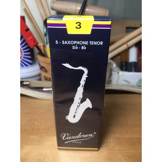 ลิ้นเทเนอร์แซกโซโฟนยี่ห้อ Vandoren รุ่น Traditional saxophone