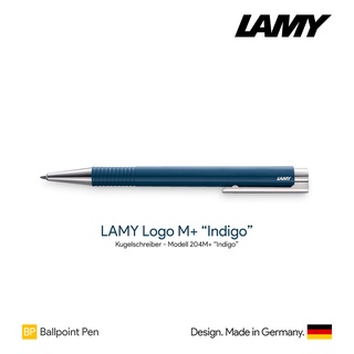 Lamy Logo M+ "Indigo" Ballpoint Pen - ปากกาลูกลื่นลามี่โลโก้ สีอินดิโก้