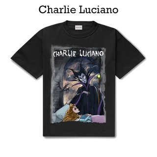 เสื้อยืดแขนสั้น พิมพ์ลาย Charlie Luciano Sleeping Charm แฟชั่นฤดูร้อน สําหรับผู้ชาย และผู้หญิงS-5XL