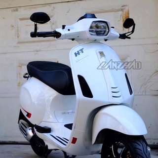 แถบครอบสวิตช์ไฟรถยนต์ สีขาว สําหรับ VESPA Sprint 2019-2023