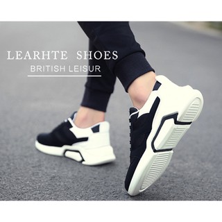 Korean version of breathable sports shoes wild mens casual shoes jogging