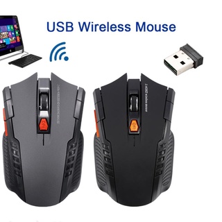 เมาส์เกมมิ่งไร้สาย 800-1200 Dpi สําหรับเดสก์ท็อป Pc Pro Gamer  Hxbg - 2 . 4 Ghz Mice With Usb