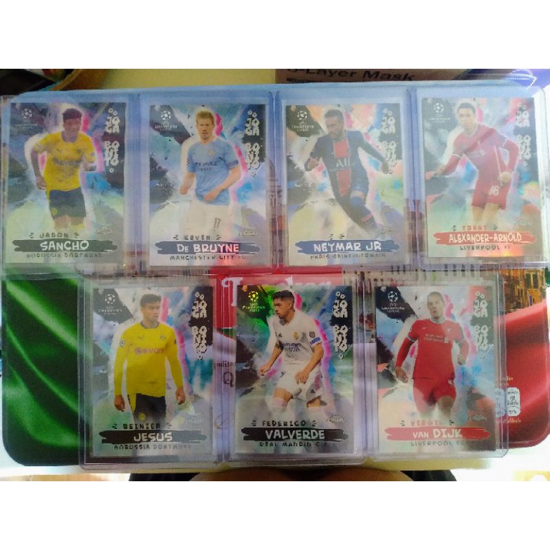 Topps chrome UCL. 2020-21 Joga Bonito