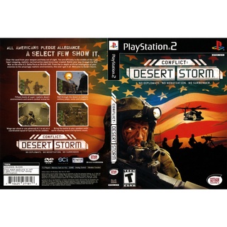 แผ่นเกมส์ PS2 Conflict Desert Storm   คุณภาพ ส่งไว (DVD)