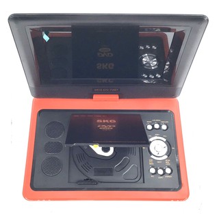 SKG รุ่น DV-7207 เครื่องเล่น DVD แบบพกพา มีจอ9.8นิ้ว ทีวีดิจิตอลในตัว สินค้าใหม่แกะกล่อง 100% รับประกันสินค้า 1 ปี