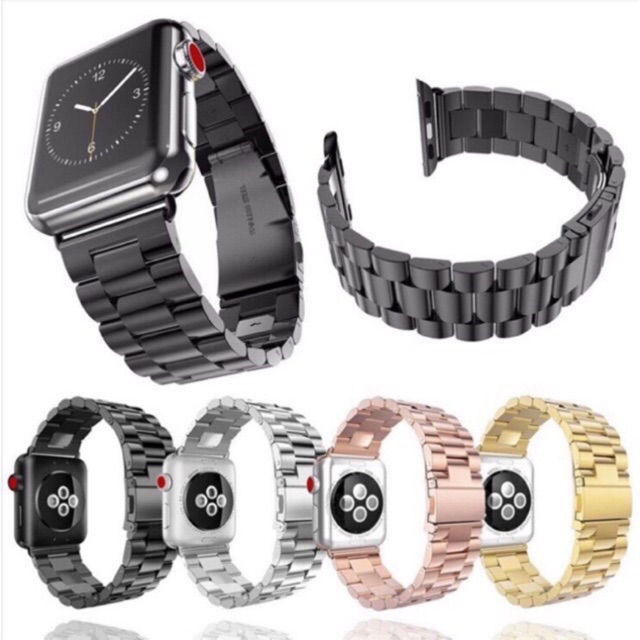 สินค้าเข้าแล้ว (พร้อมส่ง) สาย สำหรับ appl, watch stainless steel เรียบหรู ซีรีส์10 9 6 5 4 3 2 1 42 มม. 46 มม. สายนาฬิกา