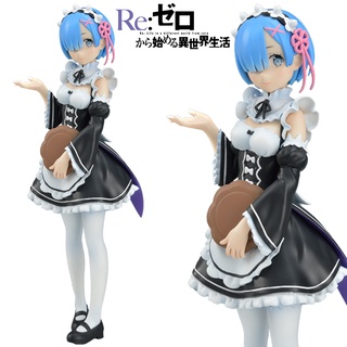 Figure ฟิกเกอร์ จากการ์ตูนเรื่อง Re Zero Starting Life in Another World รี ซีโร่ รีเซทชีวิต ฝ่าวิกฤตต่างโลก Rem เรม