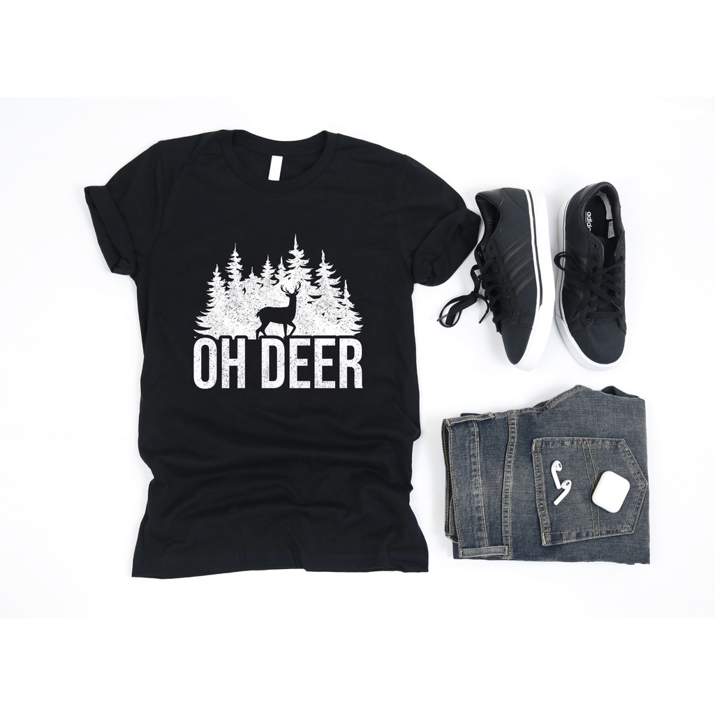 Oh Deer Funny Pun Hunting Lover Hunter Tshirt