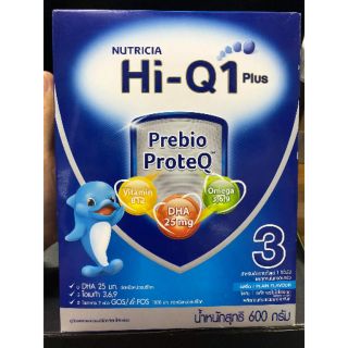 EXP. 16/02/2021 Hi-Q 1plus Prebio ProteQ สูตร 3 รสจืด 600 กรัม