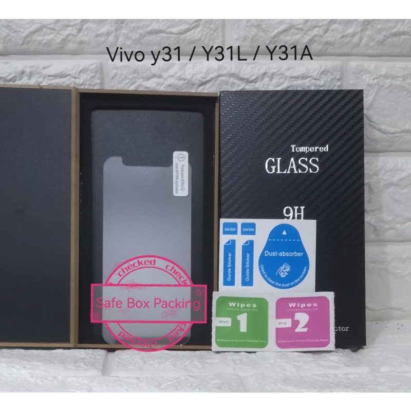🔥ซื้อ 2 ฟรี 1🔥Vivo Clear Screen Glass Y31 Y31L Y31A Y91C Y1S Y12S Y15 Y11 Y12 Y17 Y81 Y81i Y85 V9 Y5