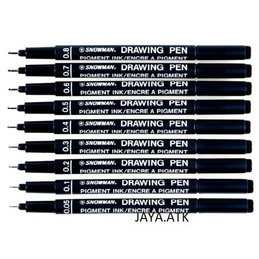 SNOWMAN DRAWING PEN SNOWMAN DRAWING BALLPOINT