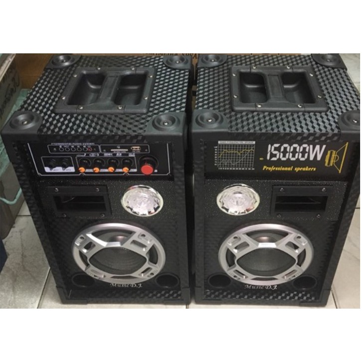 ลำโพง Music D.J. รุ่น M-7000E ขนาดใหญ่ตั้งพื้น ขายเป็นคู่ (กลุ่ม4)