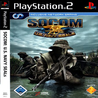 แผ่นเกมส์ PS2 (คุณภาพ) (ส่งไว) SOCOM U.S. Navy SEALs [USA]