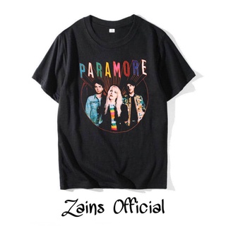 เสื้อยืดคอกลมเสื้อยืด พิมพ์ลาย BAND PARAMORE DISTRO PARAMORE สไตล์วินเทจ สําหรับผู้ชาย และผู้หญิงS-5XL