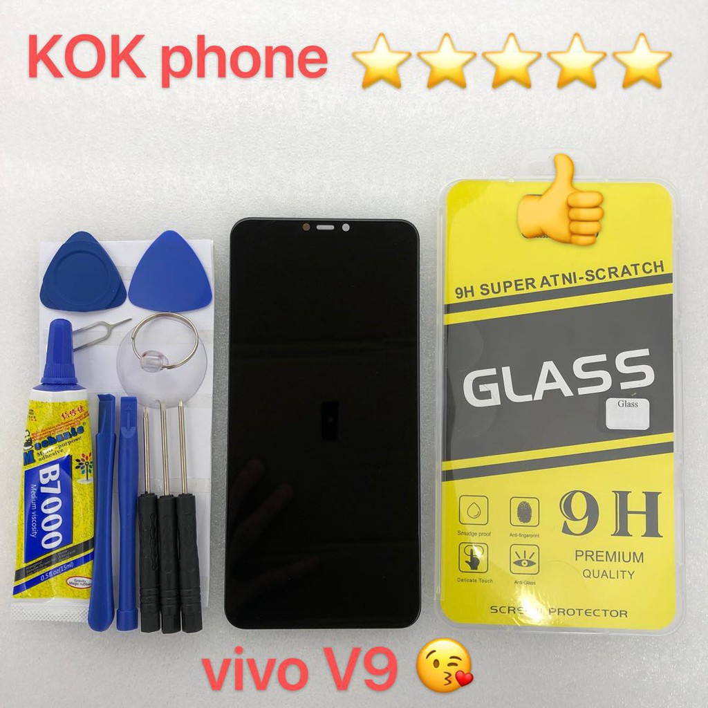 ชุดหน้าจอ Vivo V9/Y85 งานมีประกัน แถมฟิล์มพร้อมชุดไขควง