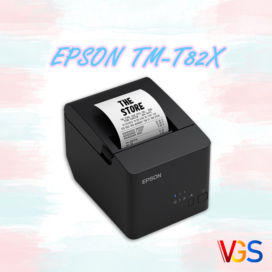 เครื่องพิมพ์ใบเสร็จ Epson TM-T82X ( Port Lan )