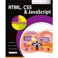 HTML, CSS and JavaScript in easy steps (In Easy Steps) [Paperback]