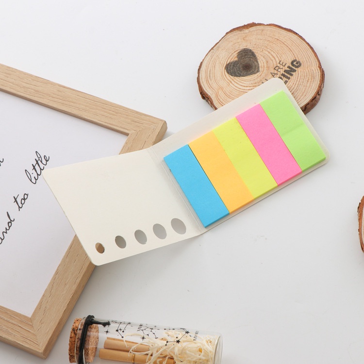 กระดาษโน๊ตกาวในตัว Sticky Note กระดาษบันทึกข้อความแบบพับ 5แถวปกขาว✔️พร้อมส่ง กระดาษโน๊ต จดบันทึก ราคา ถูกที่สุด ดีลบีเคเค แกลเลอรีภาพที่ 5