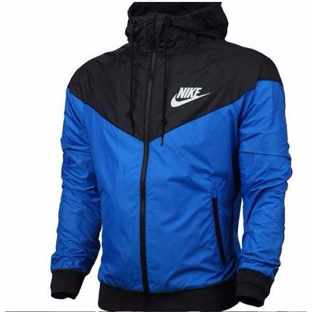 blue and black nike jacket