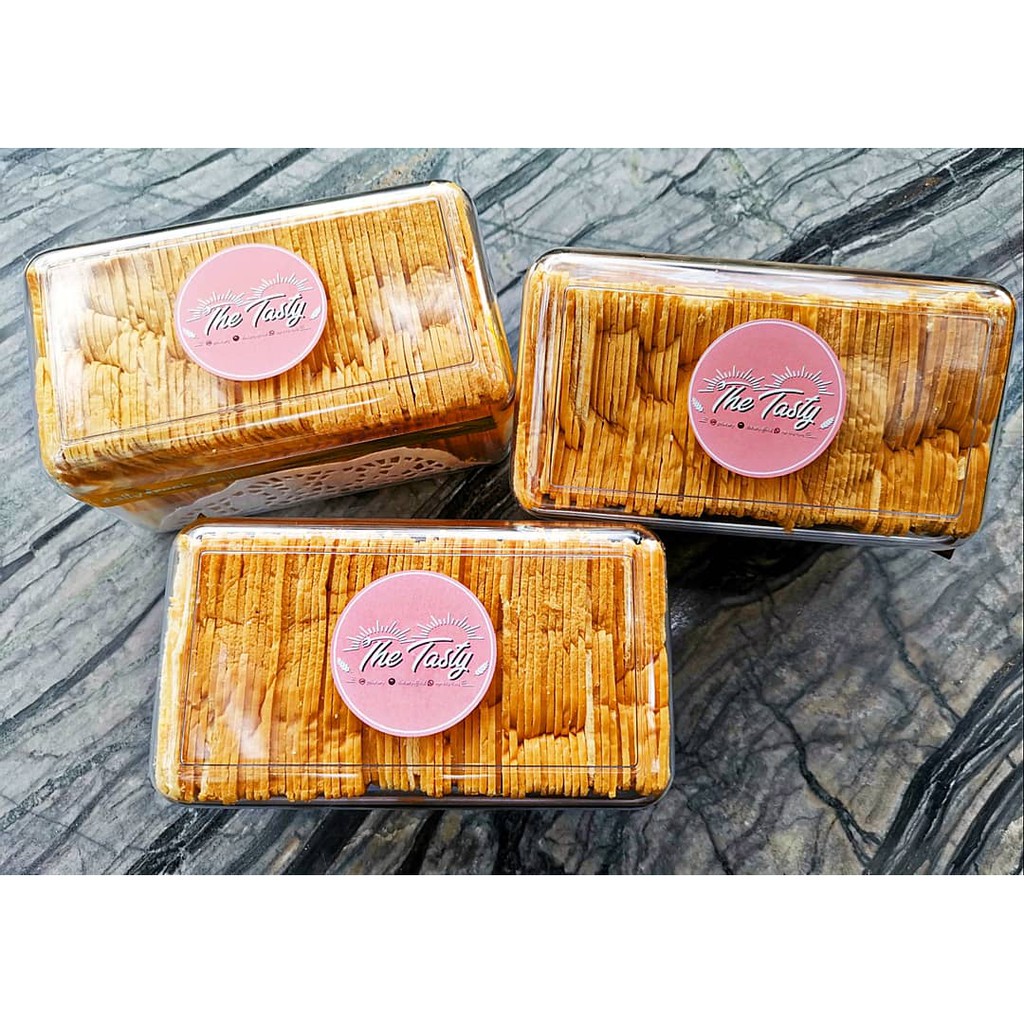 ขนมปังกรอบ​ อบเนยสดแท้​ แผ่นบาง - Crispy Bread