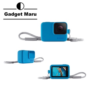 [เคลียร์สต็อก] ของแท้ GOPRO Sleeve+Lanyard เคสซิลิโคน (สีฟ้า) พร้อมสายคล้องแขน สำหรับ GOPRO 7, 6, 5