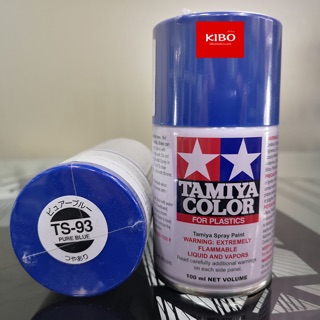 สีสเปรย์ทามิย่า Tamiya TS-93 PURE BLUE 100ML สเปรย์น้ำเงิน