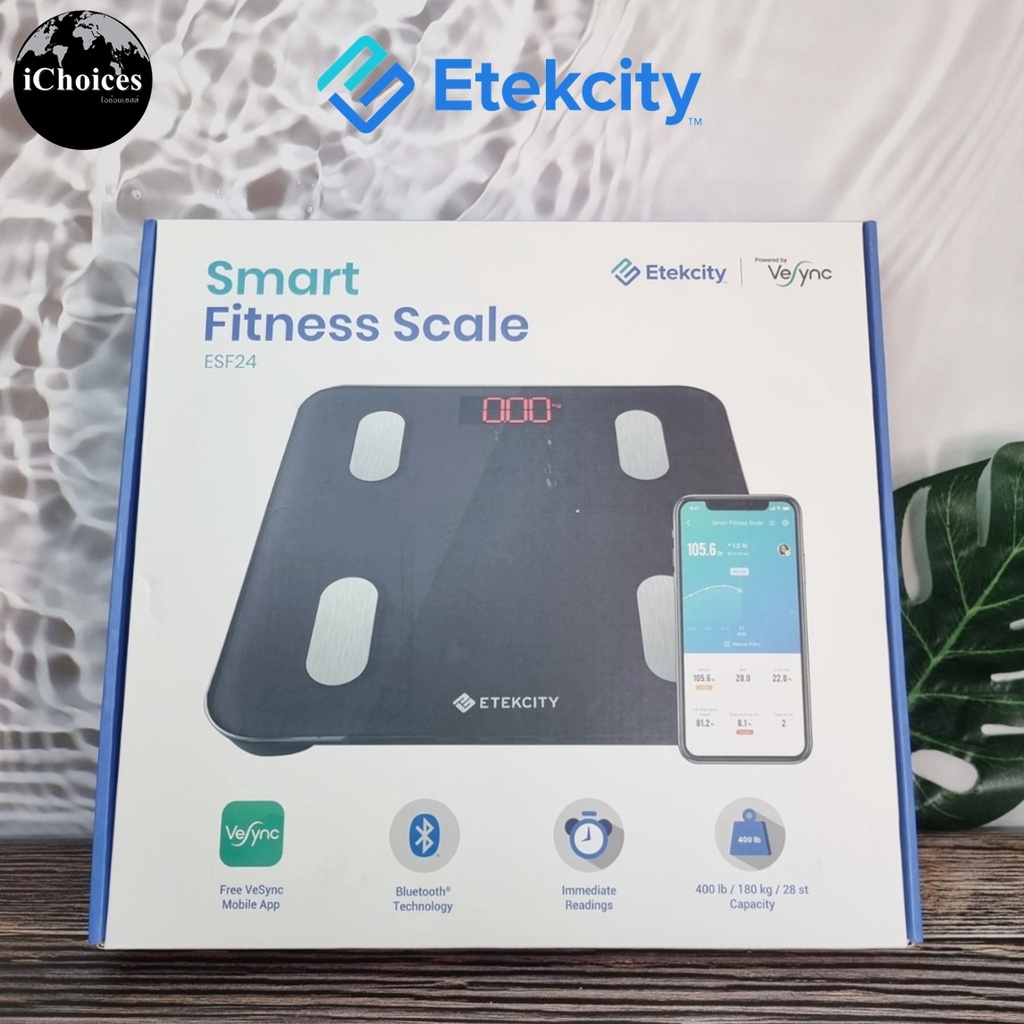 Etekcity ESF24 เครื่องชั่งน้ำหนักดิจิตอล Smart Fitness Scale