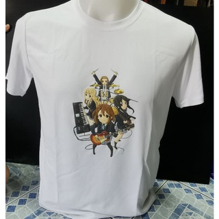 K-on - เสื้อยืดสกรีนลาย (มีให้เลือก 3 ไซส์) เสื้อ