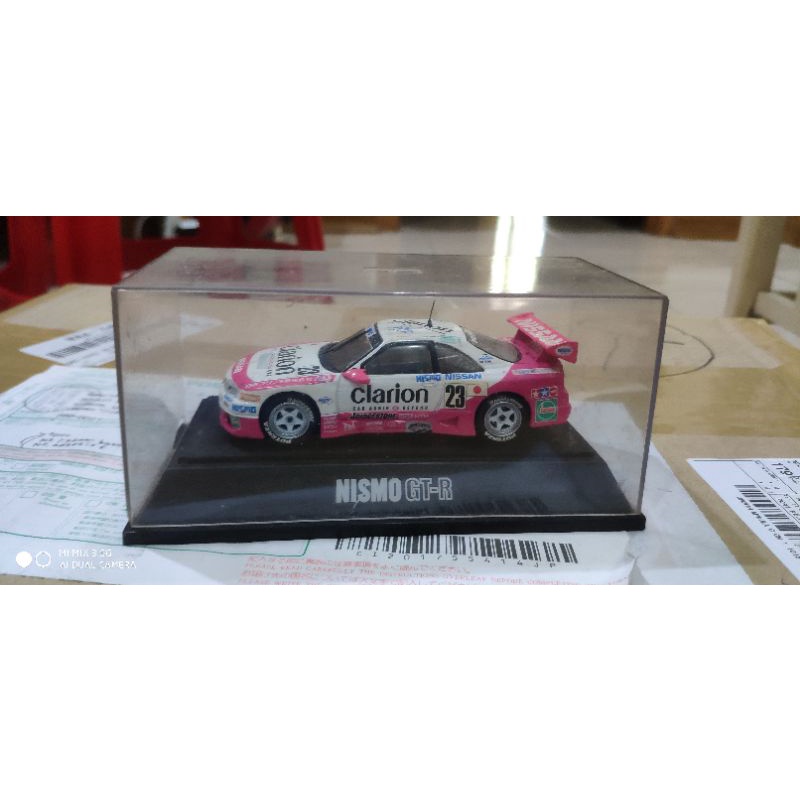 Aoshima 1/43 nissan skyline gtr r34 r32 r33 nismo gt-r clareion