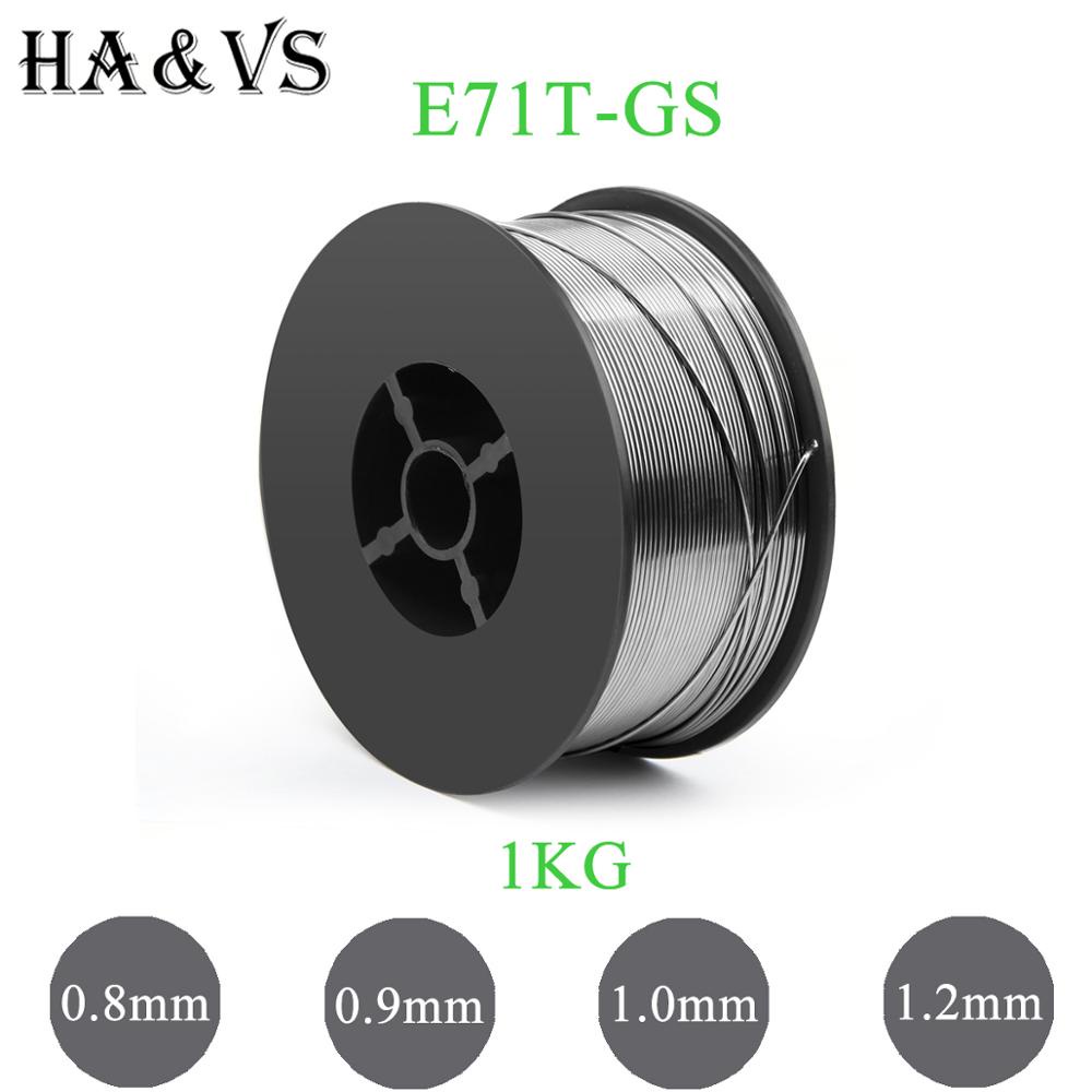 1 กก.2.2LBS MIG E71T-GS Gasless Flux Cored ลวดเชื่อม 0.8 0.9 1.0 1.2 มม.WS A5.20/ASME SF A5.20 สําหร