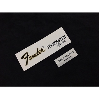 โลโก้หัวกีตาร์ Fender Telecaster Custom