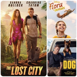 DVD หนังใหม่-ผจญภัย คอมเมดี้ ☆TheLostCity☆Dog☆Flora&amp;Ulysses - มัดรวม 3 เรื่องดัง #แพ็คสุดคุ้ม (เสียงอังกฤษ/ซับไทย)