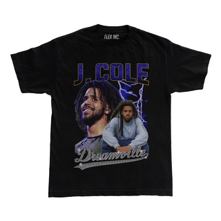 เสื้อยืด พิมพ์ลาย J Cole JCole Dreamville โอเวอร์ไซซ์ สไตล์วินเทจS-5XL