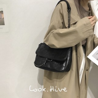 กระเป๋าหนัง Flat Bag งานพรีเมี่ยม F028