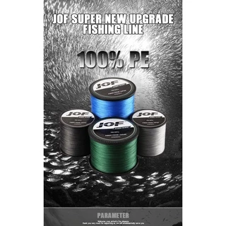 Jof สายเอ็นตกปลา PE แบบถัก 4 เส้น ยาว 1000 เมตร ​ลวดตกปลาคาร์พ สําหรับตกปลา