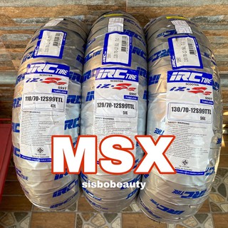 ลายใหม่ IRC ยางนอก MSX 110/70-12, 120/70-12, 130/70-12 iZ-Ss S99T TL