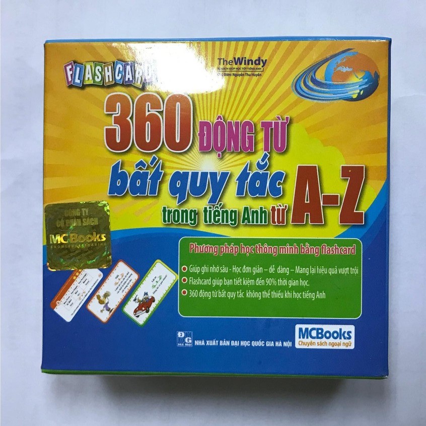 Flashcard - 360 Irregular Verbs ในภาษาอังกฤษ﻿ จาก A - Z - MCBooks