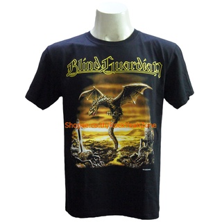 เสื้อวง BLIND GUARDIAN เสื้อไซส์ยุโรป ไบลด์ การ์เดียน PTA448 เสื้อวินเทจ ลายอมตะ Rockyeah