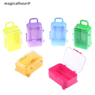 magicalhour 5*7cm Candy Box Dollhouse Mini Trolley Suitcase Jewellery Storage Box Decor Toy new