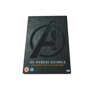 #in พร้อมส่ง แผ่น DVD ภาพยนต์ภาษาอังกฤษ avengers alliance 1-4 hd sci-fi ไม่มีภาษาจีน