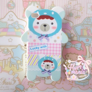 [IP4/4s] เคสซิลิโคนน่ารัก