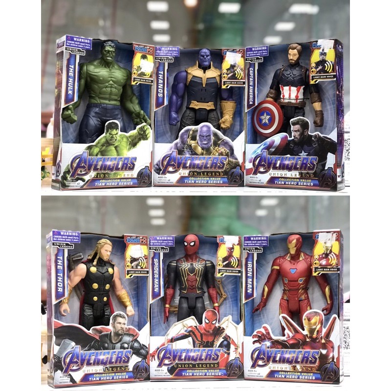 หุ่นฮีโร่ Avengers พร้อมส่ง‼️