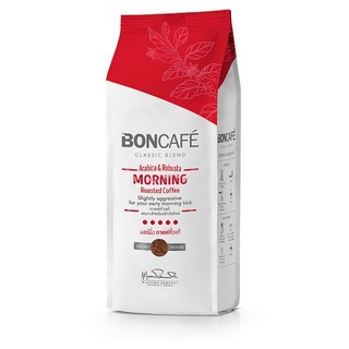 ว๊าว🍟 บอนกาแฟ คลาสสิค เบลนด์ มอร์นิ่ง กาแฟคั่วแท้ ชนิดบด 250กรัม Bon Café Classic Blend Morning Ground Roasted Coffee 25