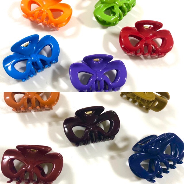 กิ๊บหนีบผม ลายโบว์ No.5 (6 ชิ้น / แพค) Hair Claw Hair Clip