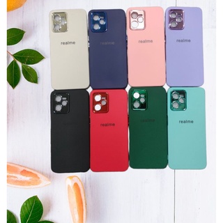 เคสกำมะยีโครเมี่ยมสี 💥New 💥 Realme C35.C25.C20.C15.C12.C11 2021.C3.Realme5.5i.6i.