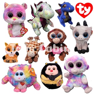 ตุ๊กตาตาโต ตุ๊กตาทีวาย ty beanie boos ขนาด 6 นิ้ว (15 Cm.) ป้ายห้อยทุกตัว เป็นงานอเมริกา