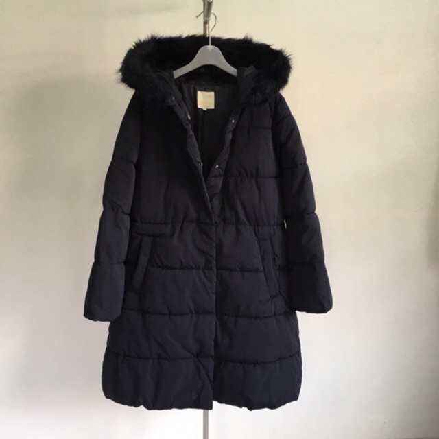 Earth Music & Ecology Long Coat (Navy)