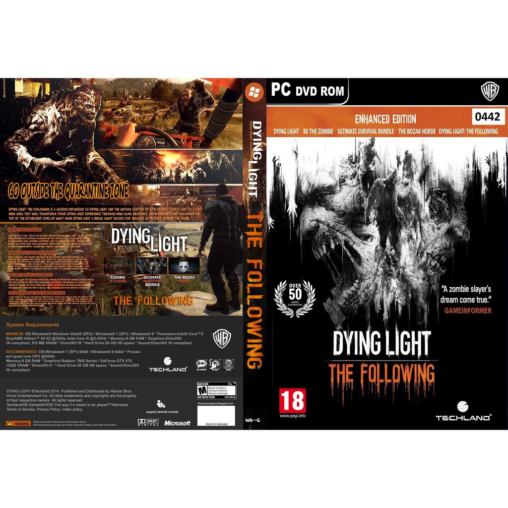 (ดีวีดี PC) Dying Light Platinum Edition
