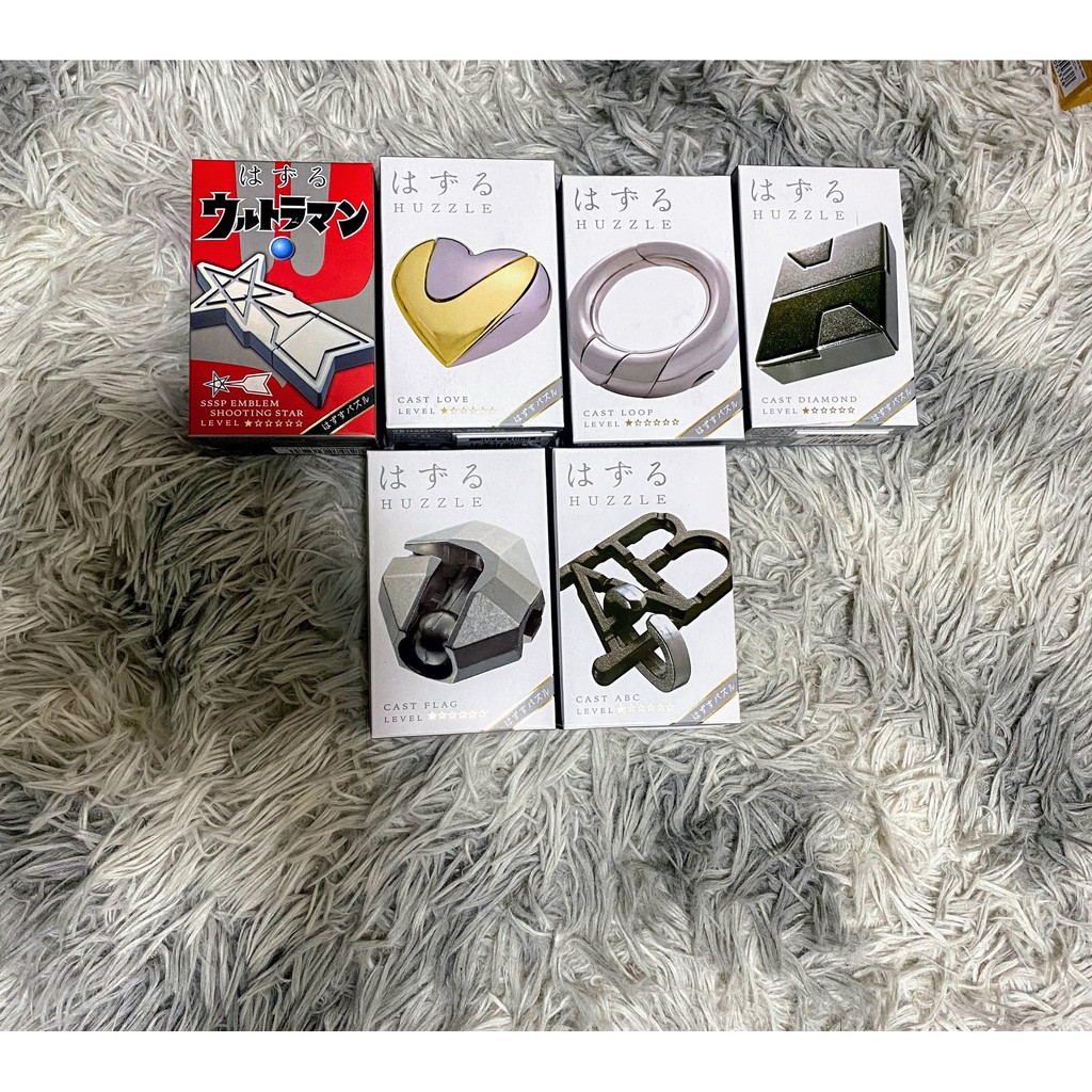 LEVEL 1 - Hanayama ของเล่นปริศนา Huzzle เหล็กญี่ปุ่น