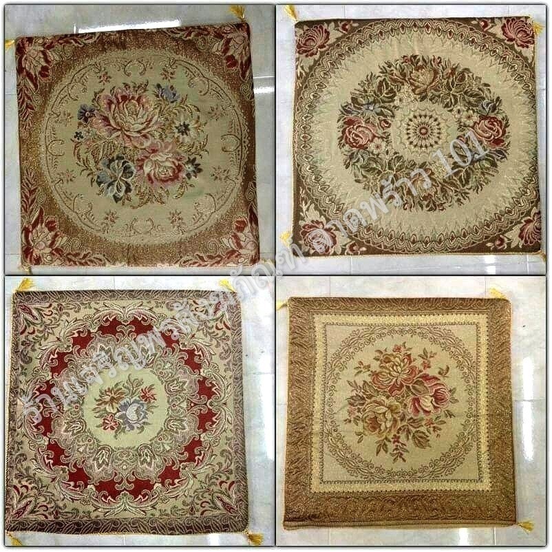 เบาะรองนั่ง อาสนะ ลายดอกไม้หลุยสวยงาม ถอดซักได้ ขนาด63×63ซม. อัสนะ อาสนะรองนั่ง เบาะรองนั่งปฏิบัติธรรม เบาะรองนั่งสมาธิ